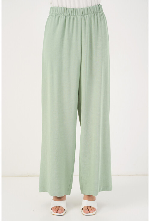 Kadın Önü Bağcıklı Tunik Pantolon İkili Takım 6744