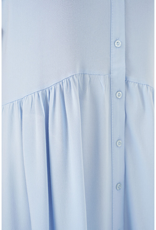 Kadın Sıfır Kol Midi Elbise 2563