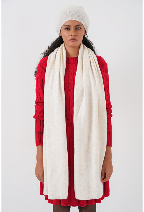 Kadın Triko Atkı Bere 15939