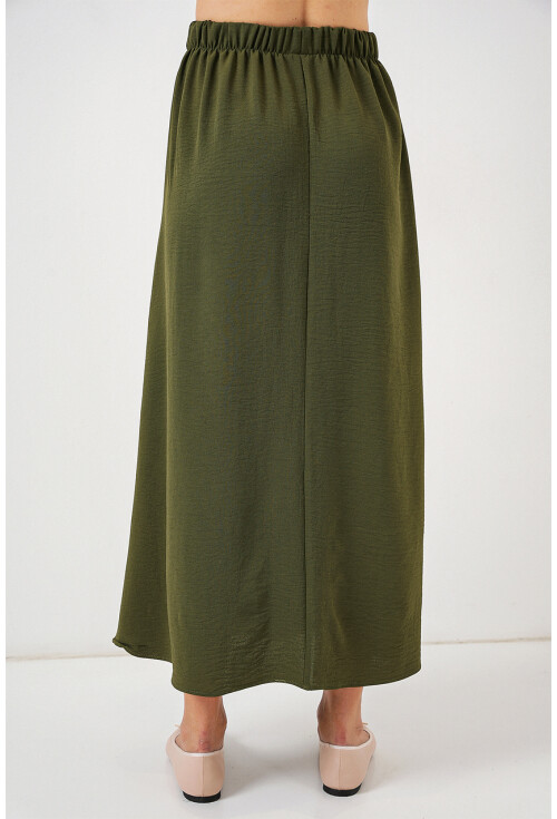 Kadın Uzun Ayrobin Etek 8050