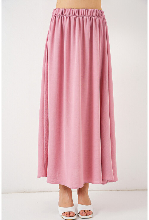 Kadın Uzun Ayrobin Etek 8050
