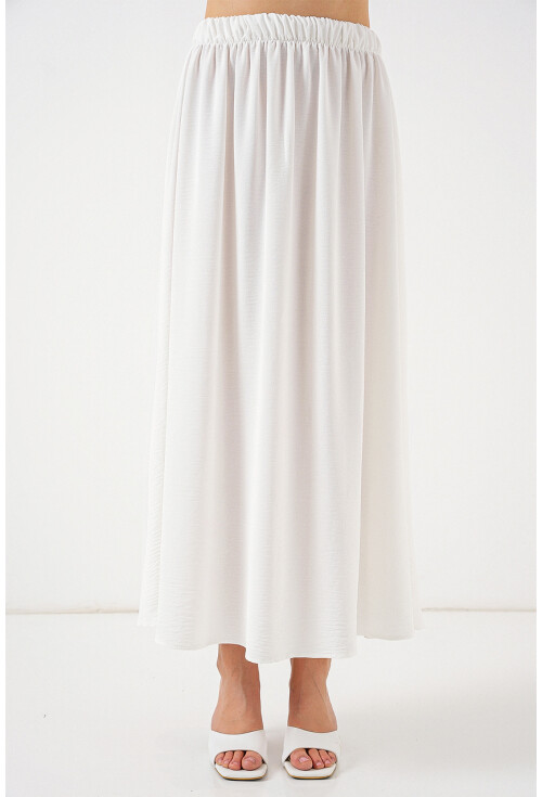 Kadın Uzun Ayrobin Etek 8050