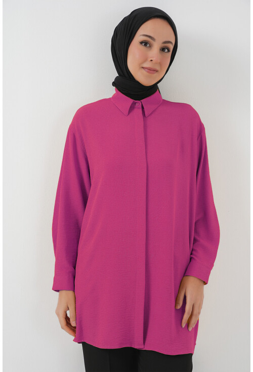 Kadın Uzun Gömlek Tunik 5945