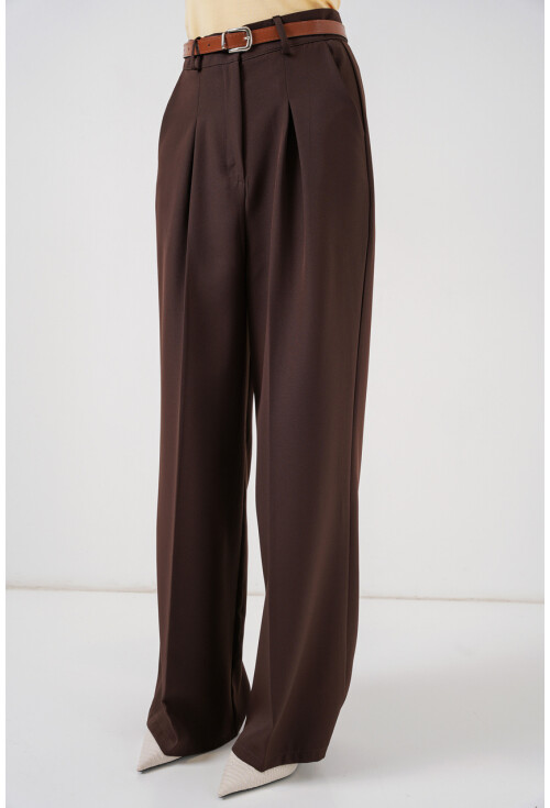 Kadın Yüksek Bel Palazzo Pantolon 30051