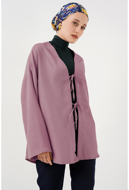 Keten Tesettür Kimono 5968