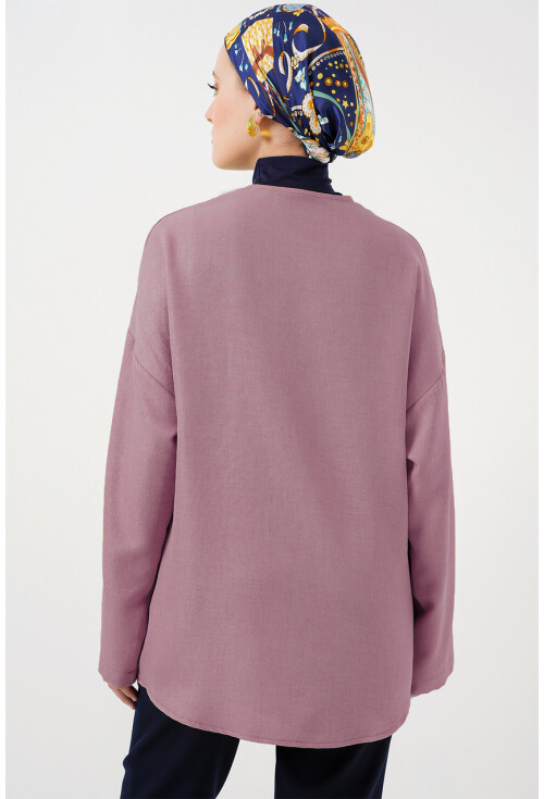 Keten Tesettür Kimono 5968