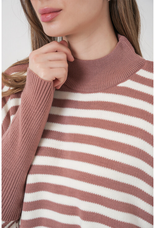 15783 Yırtmaçlı Panço Kazak