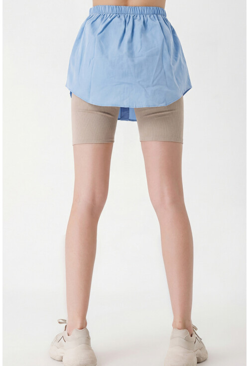 1888 Sweatshirt Ve Kazak Altı Gömlek Etek