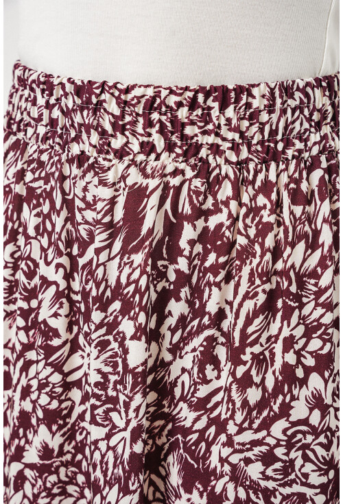 1898 Desenli Uzun Etek