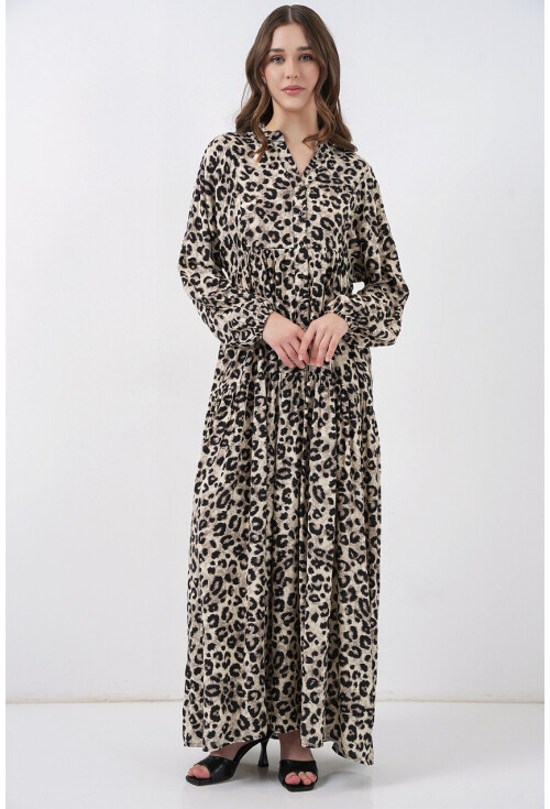 2423 Authentic Patterned Dress