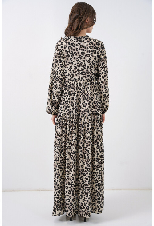 2423 Authentic Patterned Dress