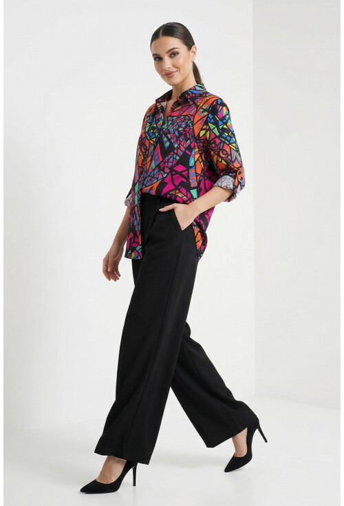 3721 Grafik Desenli Gömlek