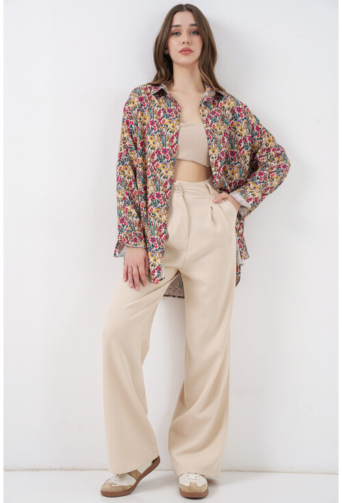 3721 Graphic Patterned Shirt