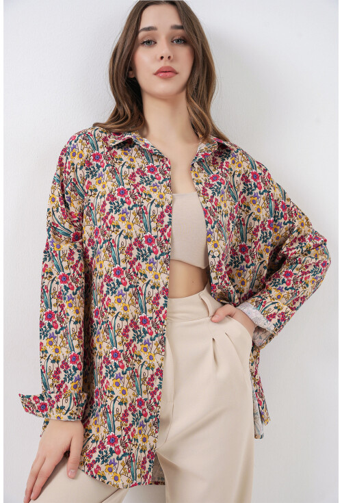 3721 Graphic Patterned Shirt