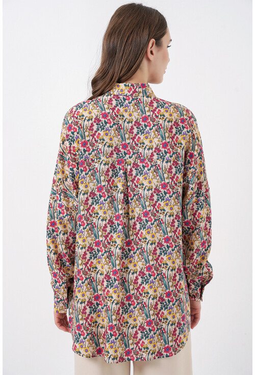 3721 Graphic Patterned Shirt
