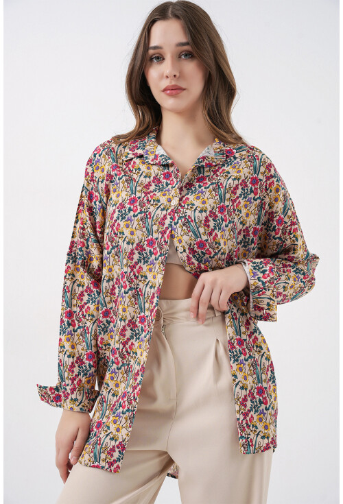 3721 Graphic Patterned Shirt