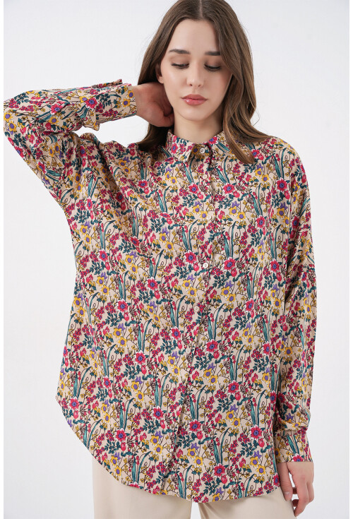 3721 Graphic Patterned Shirt