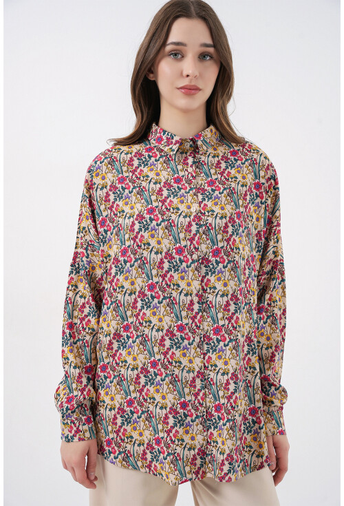 3721 Graphic Patterned Shirt