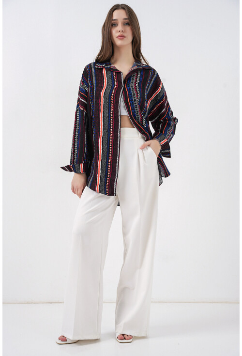 3721 Graphic Patterned Shirt