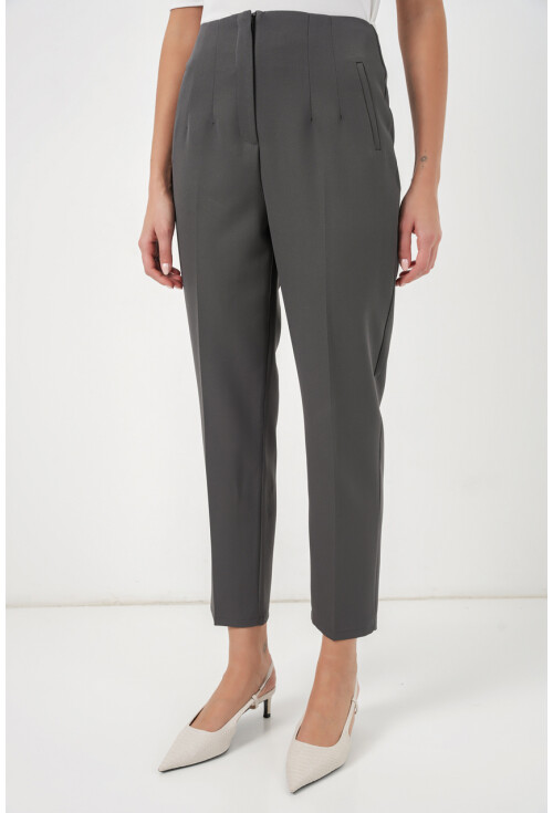 6650 Yüksek Bel Kumaş Pantolon