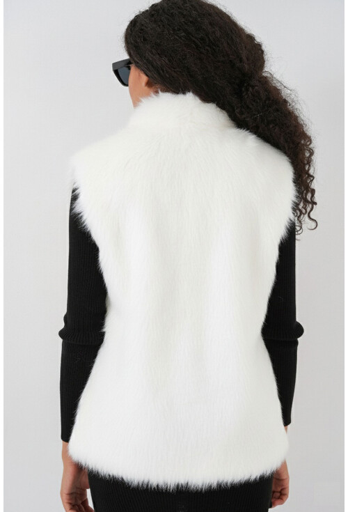 6804 Kadın Kürklü Yelek