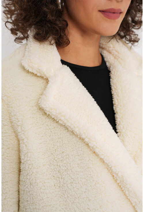 9148 Oversize Peluş Kaban