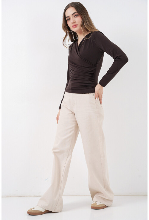 939 Anvelop Yaka Sandy Bluz