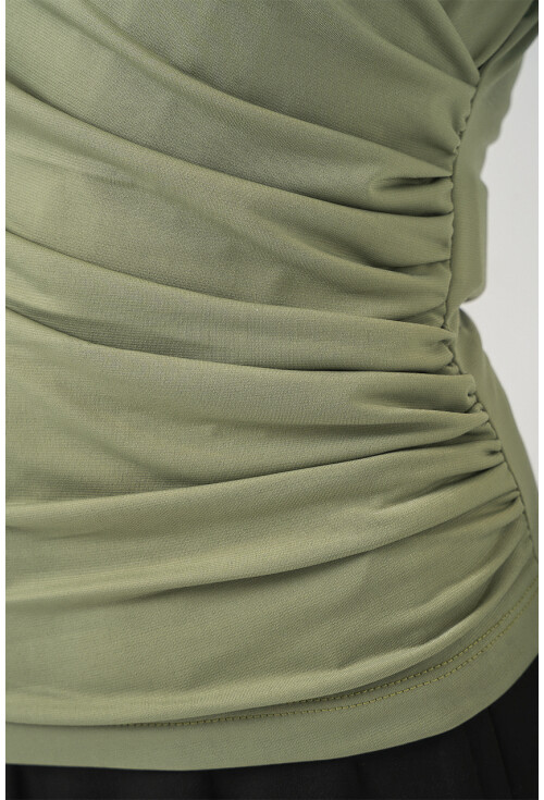 939 Anvelop Yaka Sandy Bluz