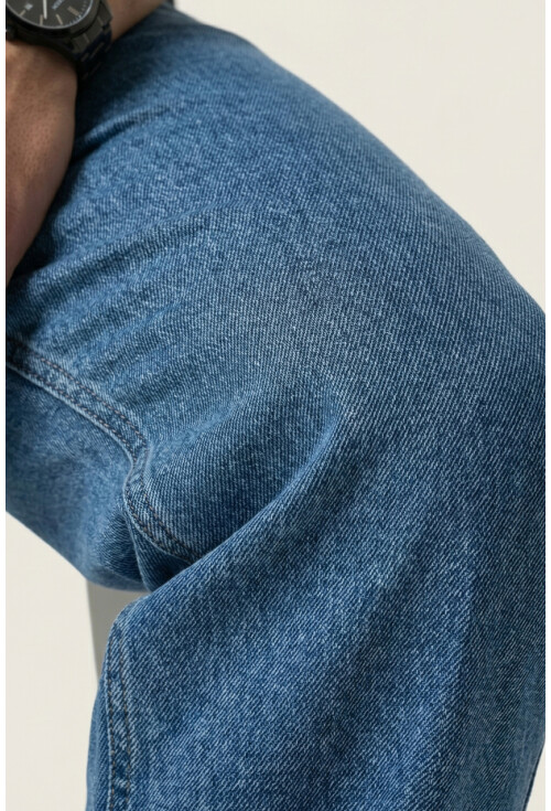 Erkek Rahat Kesim Baggy Jean Pantolon 30073