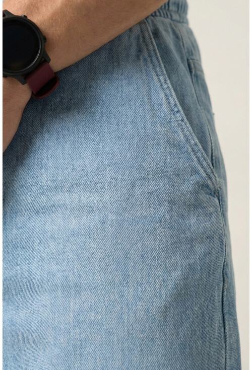 Erkek Rahat Kesim Baggy Jean Pantolon 30073