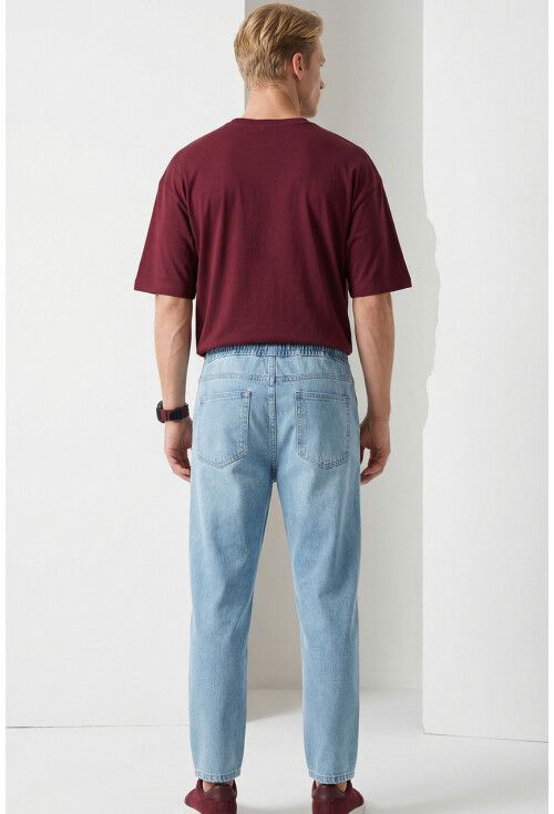 Erkek Rahat Kesim Baggy Jean Pantolon 30073