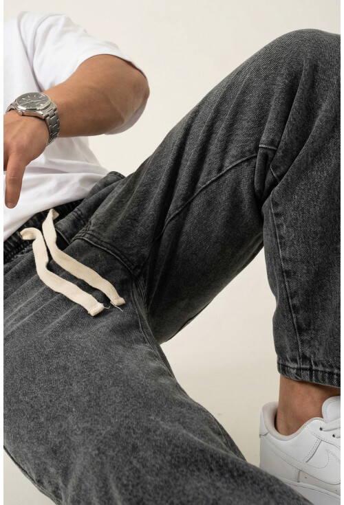 Erkek Rahat Kesim Baggy Jean Pantolon 30073