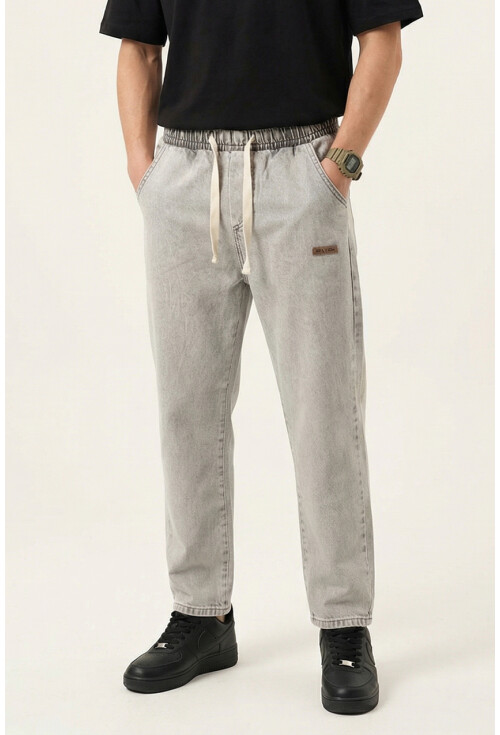 Erkek Rahat Kesim Baggy Jean Pantolon 30073