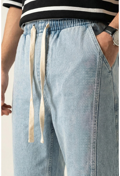 Erkek Rahat Kesim Baggy Jean Pantolon 30074