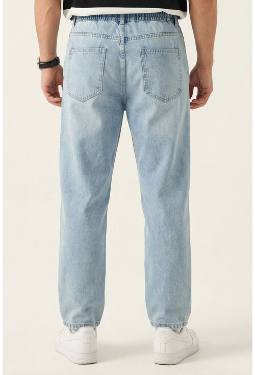 Erkek Rahat Kesim Baggy Jean Pantolon 30074