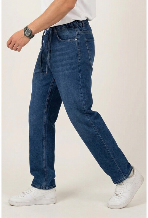 Erkek Rahat Kesim Baggy Jean Pantolon 30075