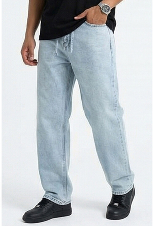 Erkek Rahat Kesim Baggy Jean Pantolon 30075