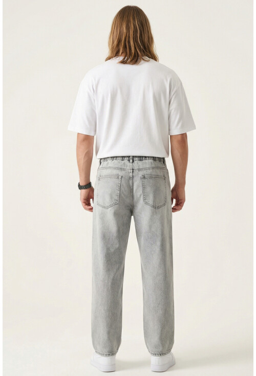 Erkek Rahat Kesim Baggy Jean Pantolon 30075