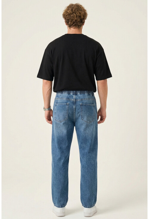 Erkek Rahat Kesim Baggy Jean Pantolon 30076