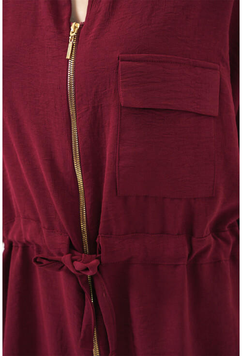 Fermuarlı Kadın Gömlek 0721