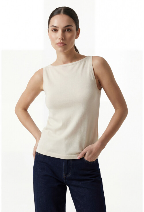 Kadın Askılı Örme Atlet 15935