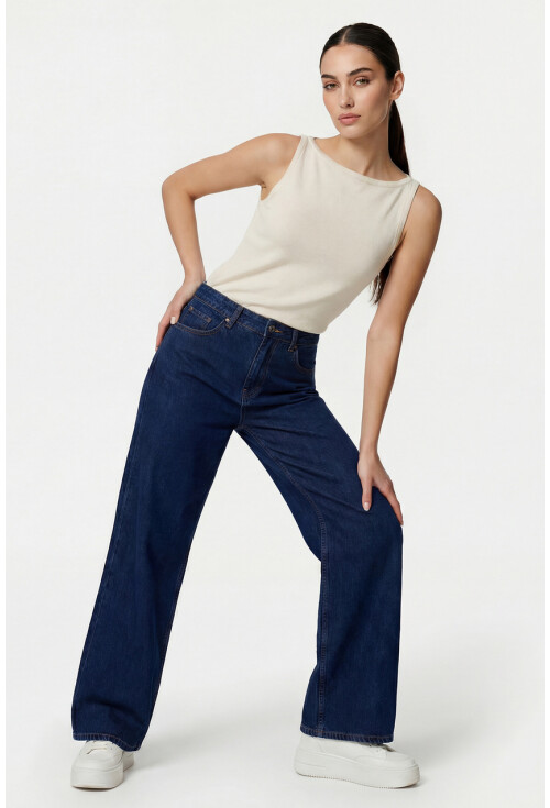 Kadın Askılı Örme Atlet 15935