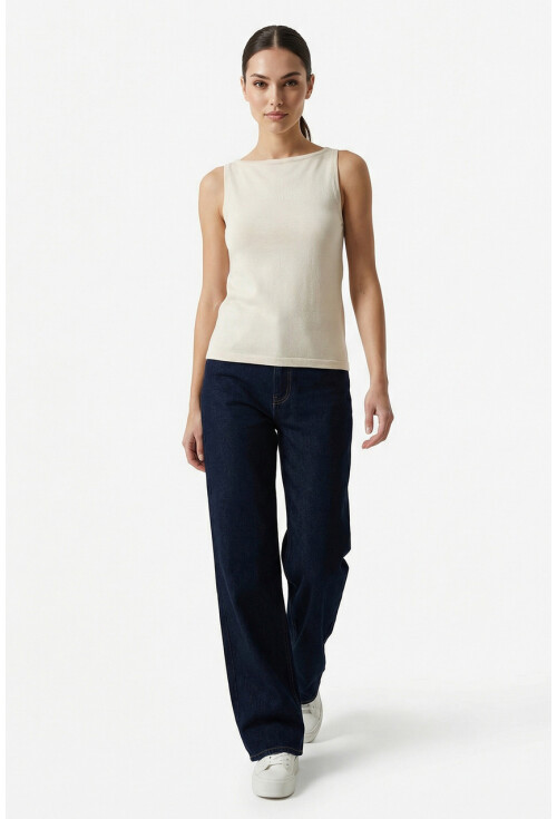 Kadın Askılı Örme Atlet 15935