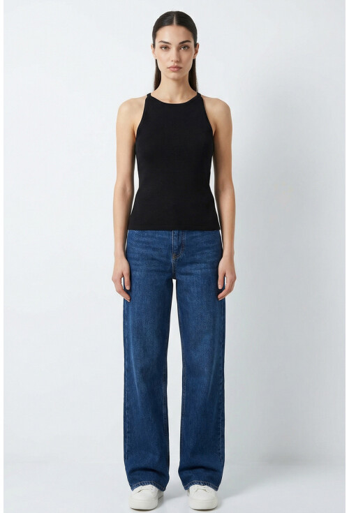 Kadın Askılı Örme Atlet 15935