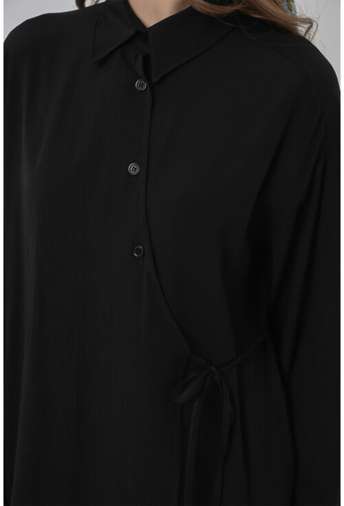 Kadın Bağcıklı Tunik Pantolon İkili Takım 6752