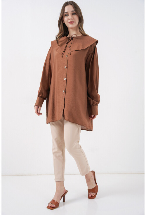 Kadın Bebe Yaka Uzun Tunik 5967