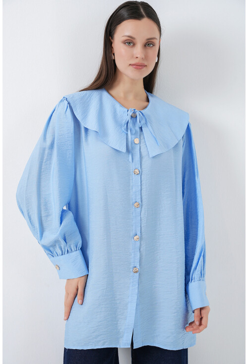 Kadın Bebe Yaka Uzun Tunik 5967