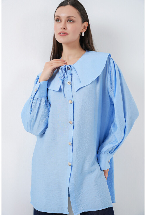 Kadın Bebe Yaka Uzun Tunik 5967