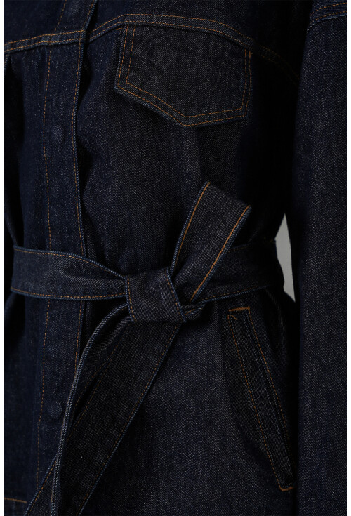 Kadın Ceket Pantolon Kot İkili Takım 30059