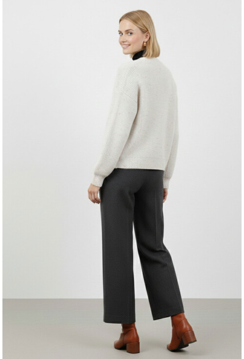 Kadın Crop Triko Hırka 15955